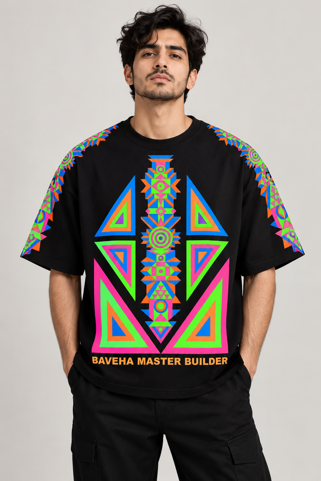 BAVEHA artistic garment with unique print